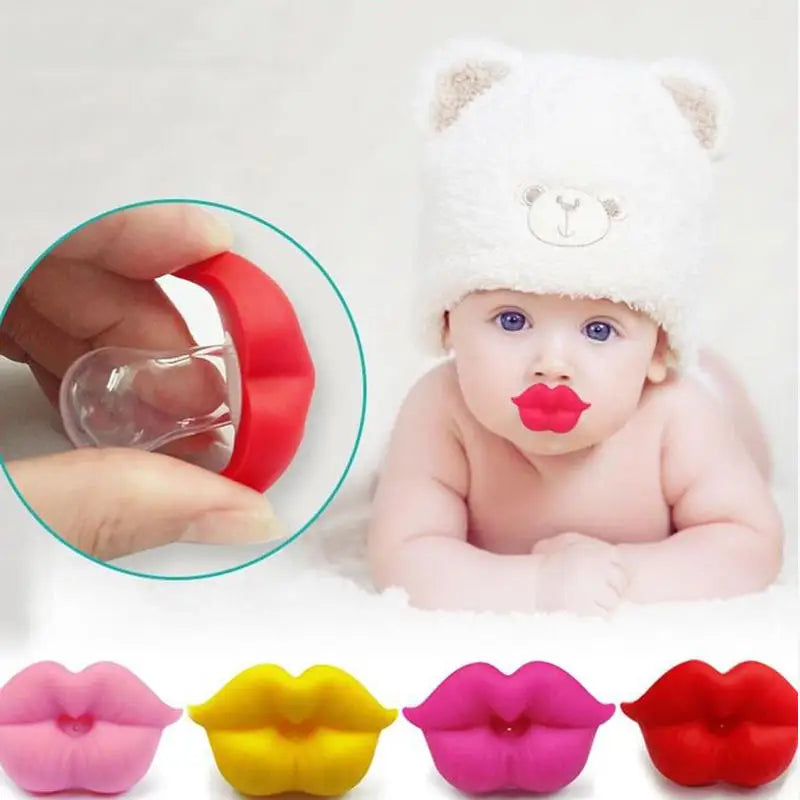 Tétine en forme de lèvre pour bébé