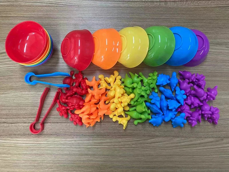 Jouet de tri d'animaux montessori