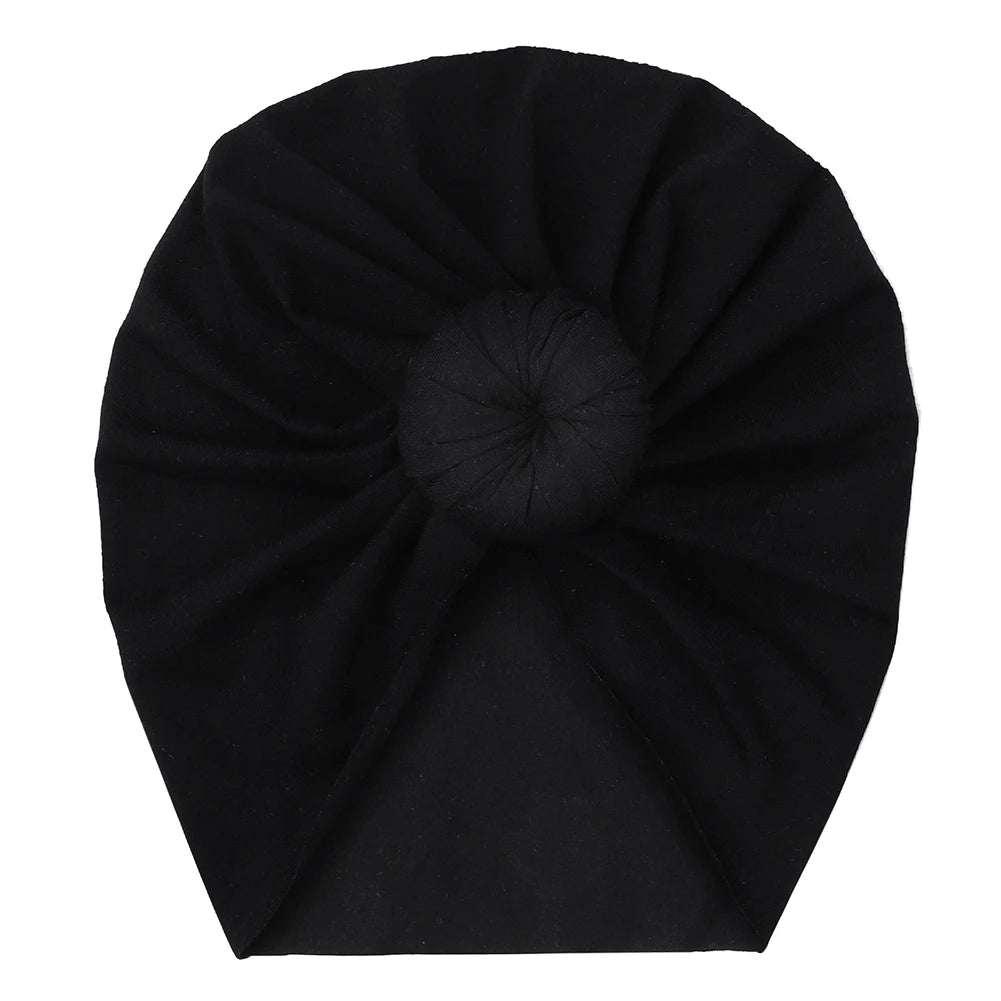 Bonnet turban donuts en coton