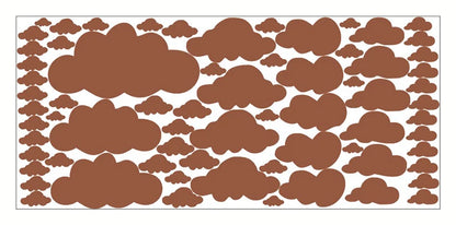Autocollants muraux à motif nuage