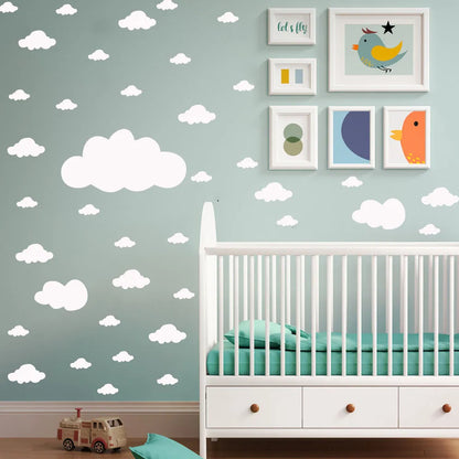 Autocollants muraux à motif nuage