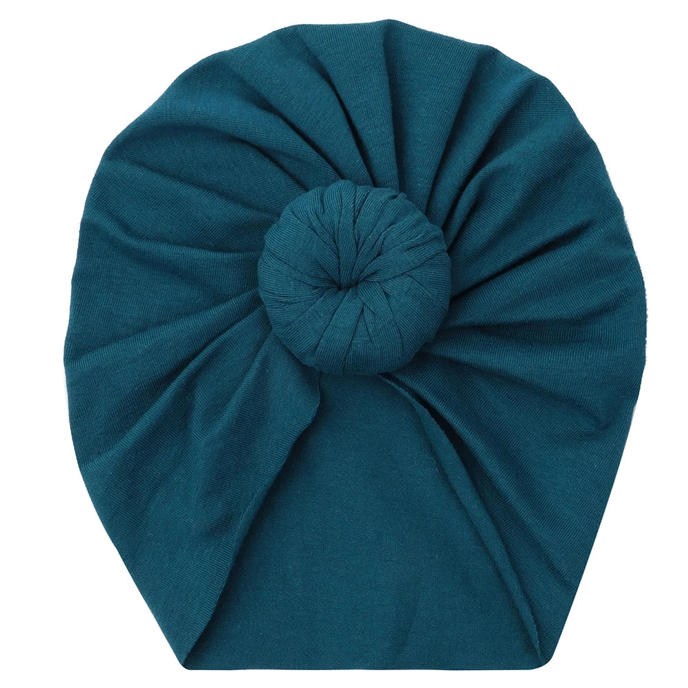 Bonnet turban donuts en coton