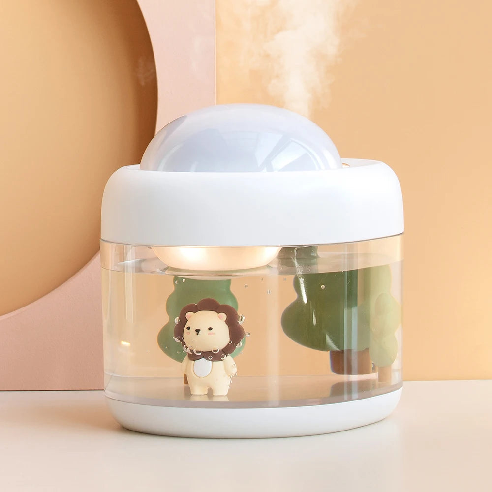 Humidificateur d’air avec veilleuse pour chambre de bébé