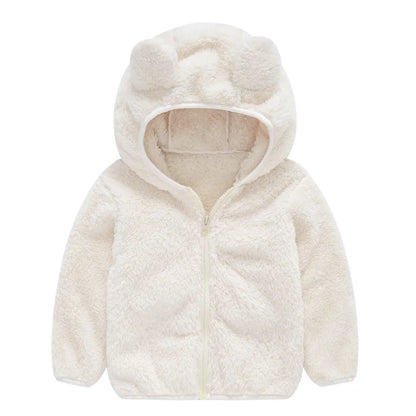 Manteau à capuche en forme d’ours pour bébé