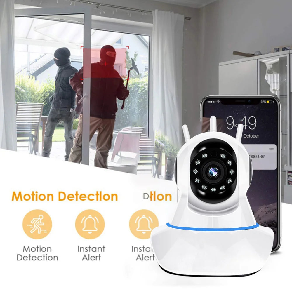 Caméra IP sans fil à haute résolution