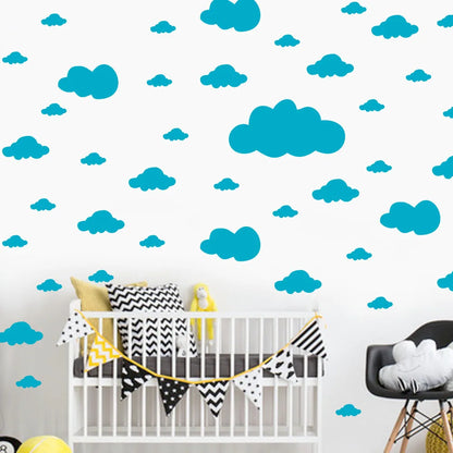 Autocollants muraux à motif nuage