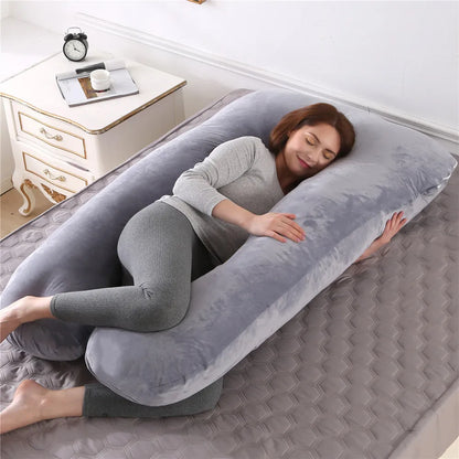 Coussin d’allaitement polaire doux