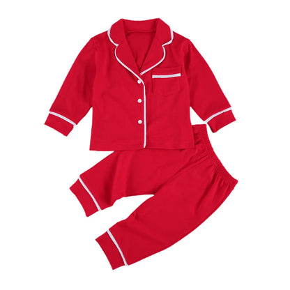 Pyjama unisexe en coton pour bébé