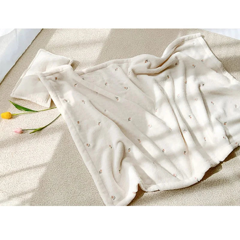 Couverture en flanelle pour bébé