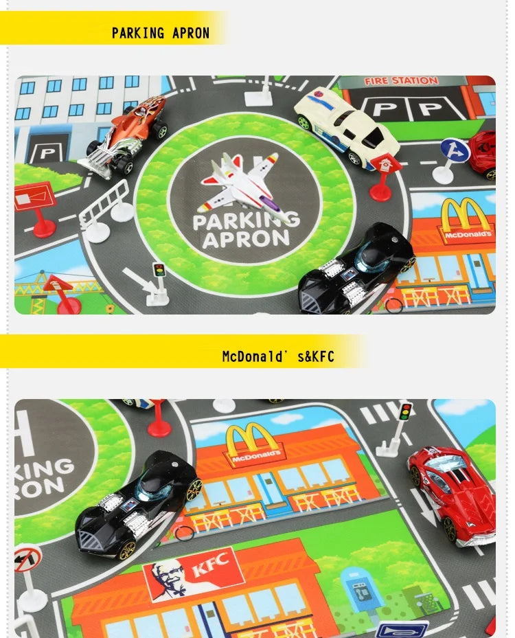 Tapis de route éducatif pour enfants