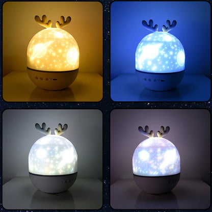 Projecteur de nuit en ciel étoilé pour enfants