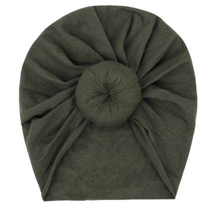 Bonnet turban donuts en coton