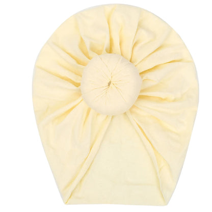 Bonnet turban donuts en coton