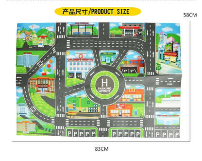 Tapis de route éducatif pour enfants