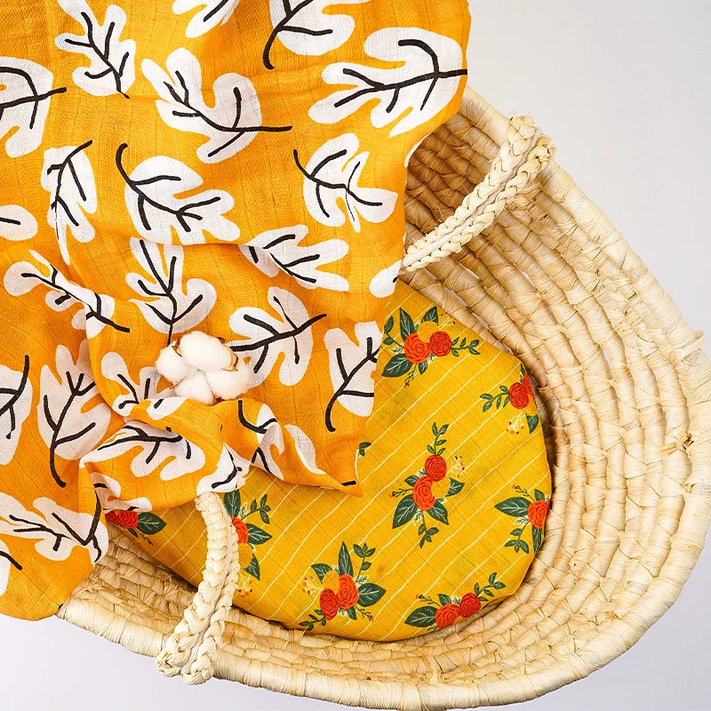 Couverture en tissu de mousseline pour bébé