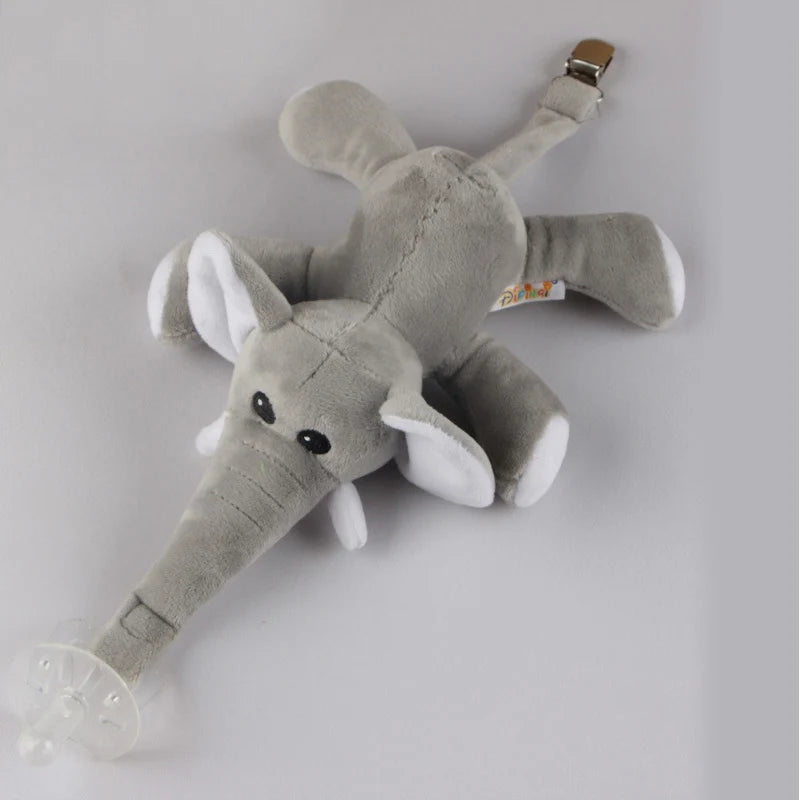 Tétine pour nouveau-né avec animaux en peluche