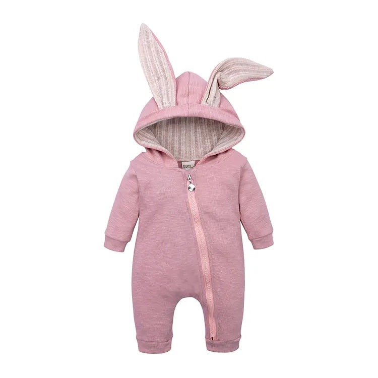 Combinaison pour bébé en forme de lapin
