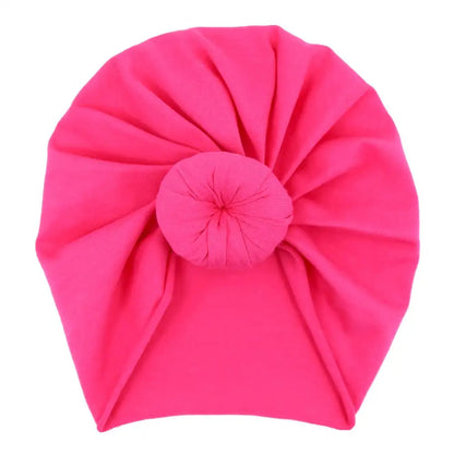 Bonnet turban donuts en coton