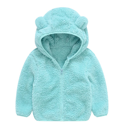 Manteau à capuche en forme d’ours pour bébé