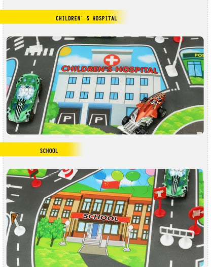 Tapis de route éducatif pour enfants