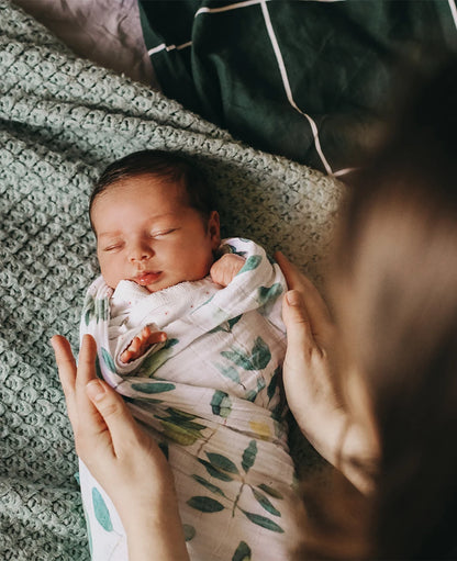 Couverture en tissu de mousseline pour bébé
