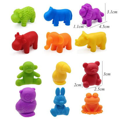 Jouet de tri d'animaux montessori