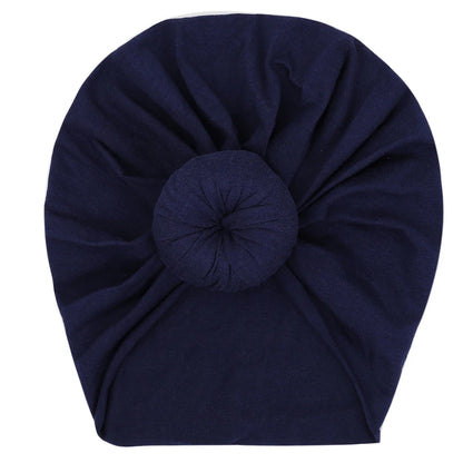 Bonnet turban donuts en coton