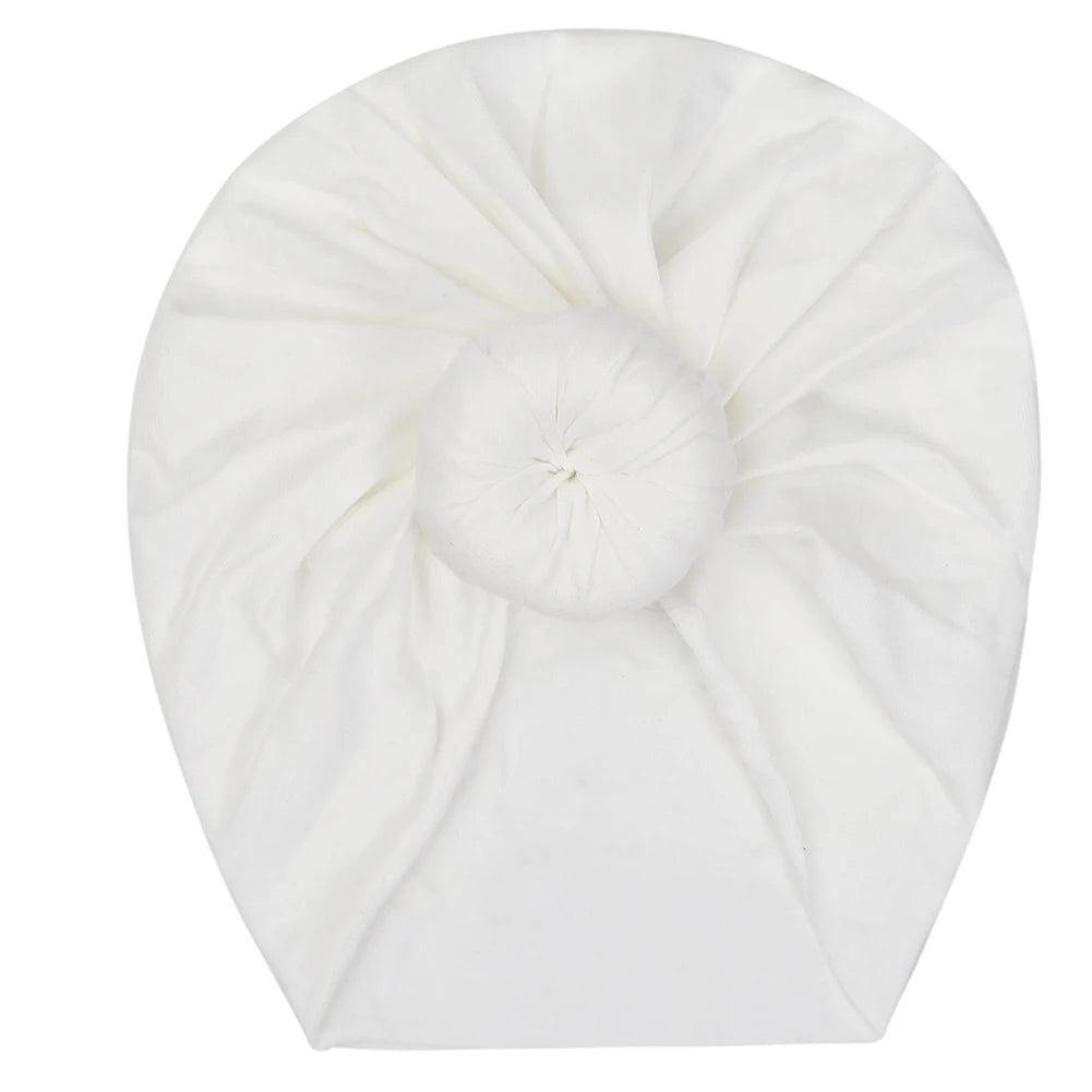 Bonnet turban donuts en coton