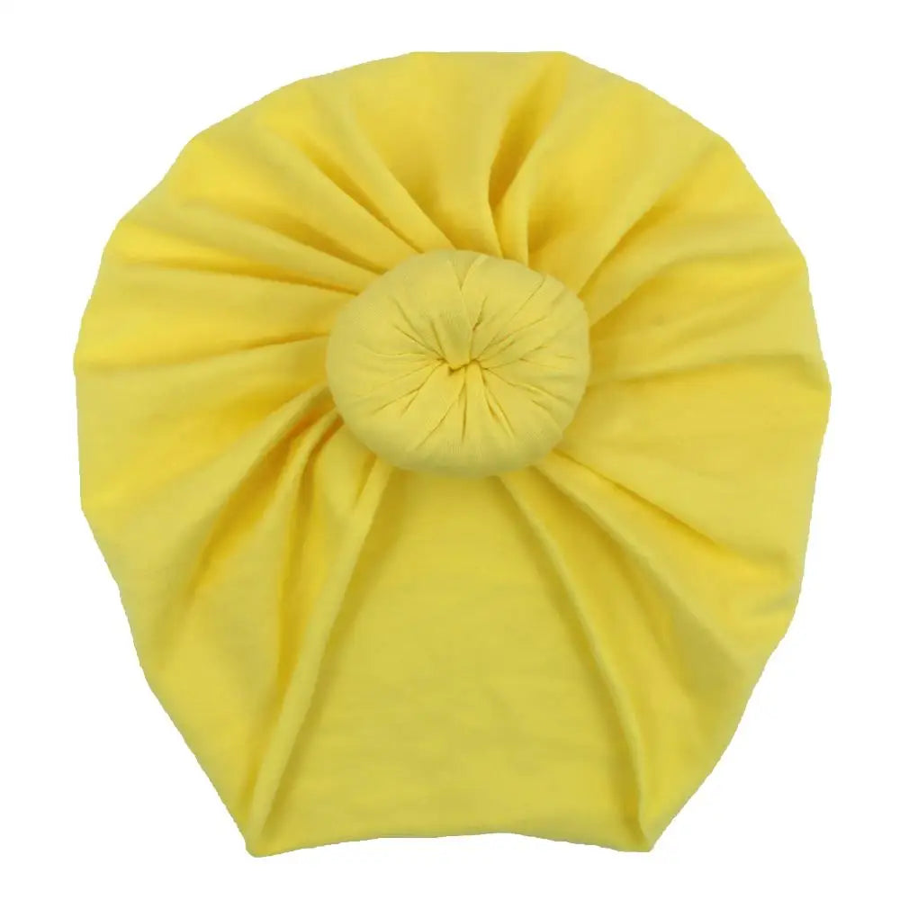 Bonnet turban donuts en coton