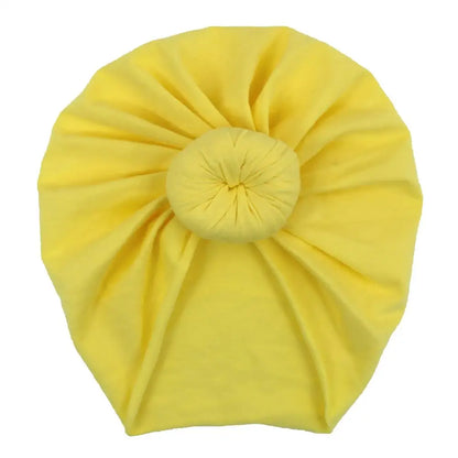 Bonnet turban donuts en coton