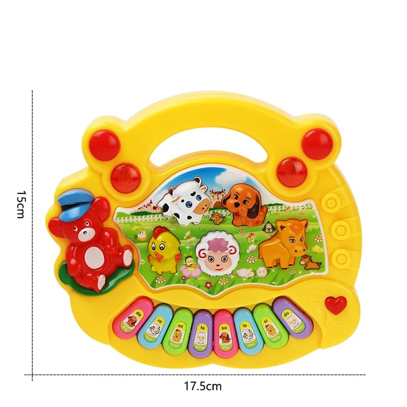 Jouet musical en forme de piano pour bébé