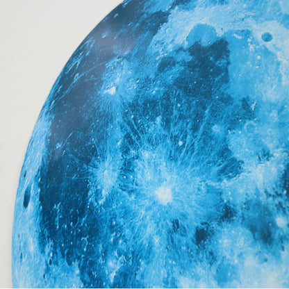 Sticker mural en forme de lune