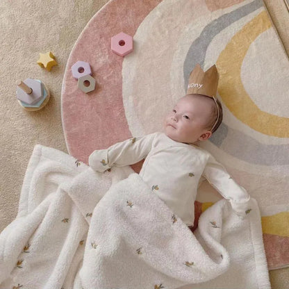 Couverture en flanelle pour bébé