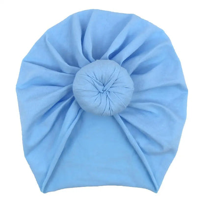 Bonnet turban donuts en coton