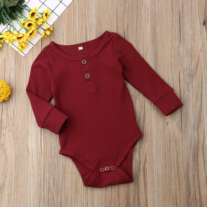 Body en maille côtelée pour bébés
