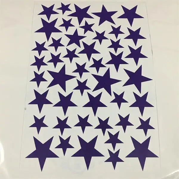 Autocollants muraux à motif étoiles pour chambre de bébé