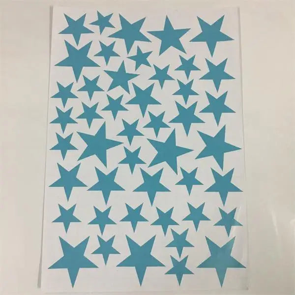 Autocollants muraux à motif étoiles pour chambre de bébé