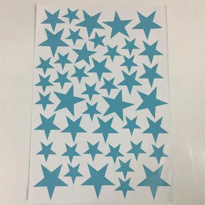 Autocollants muraux à motif étoiles pour chambre de bébé