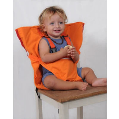 Coussin de chaise bébé avec ceinture de sécurité