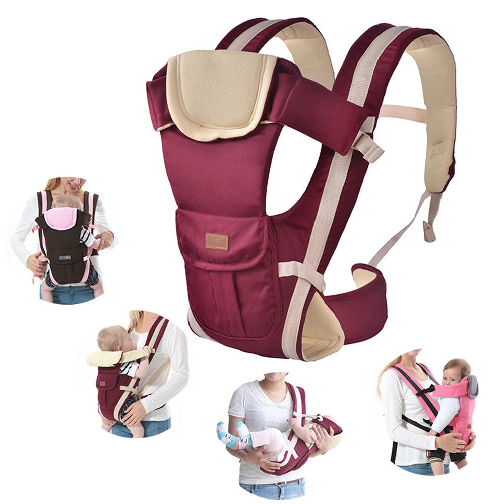 Porte-bébé ergonomique avant et arrière