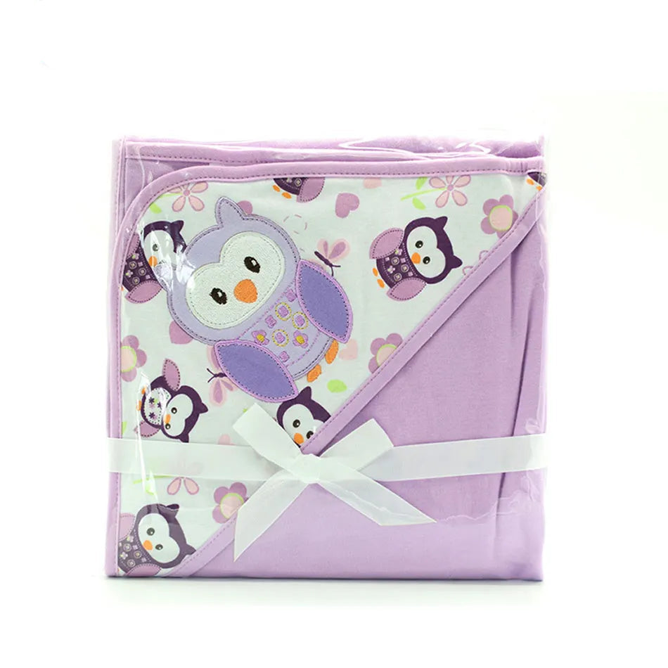 Serviette à capuche pour bébé