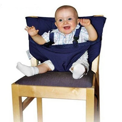 Coussin de chaise bébé avec ceinture de sécurité