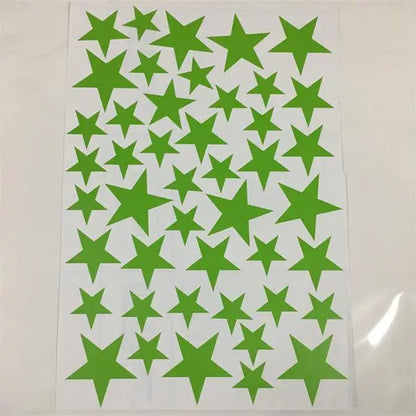 Autocollants muraux à motif étoiles pour chambre de bébé