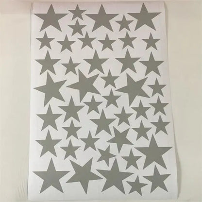 Autocollants muraux à motif étoiles pour chambre de bébé