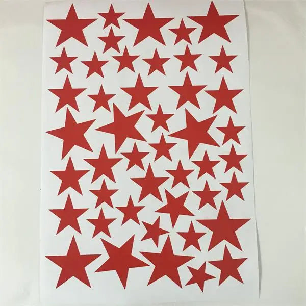 Autocollants muraux à motif étoiles pour chambre de bébé