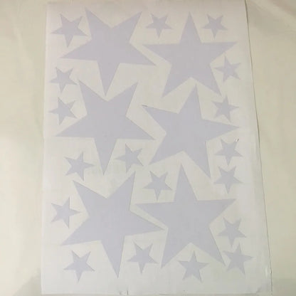 Autocollants muraux à motif étoiles pour chambre de bébé