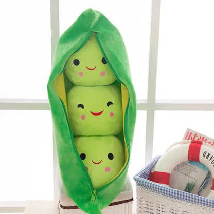 Petits pois en peluche pour bébé