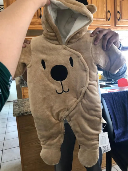 Combinaison ours pour bébé, fille et garçon