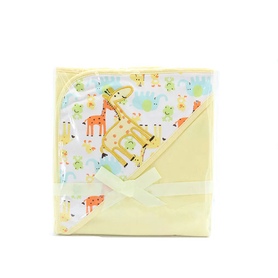 Serviette à capuche pour bébé