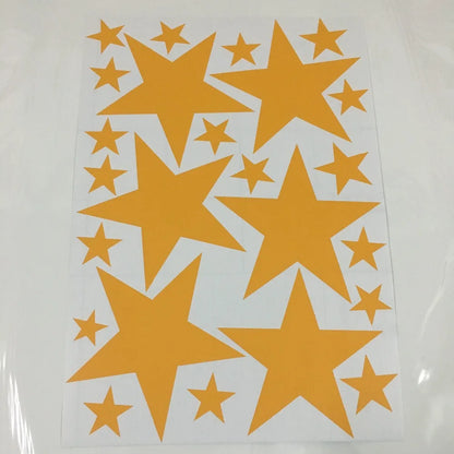 Autocollants muraux à motif étoiles pour chambre de bébé